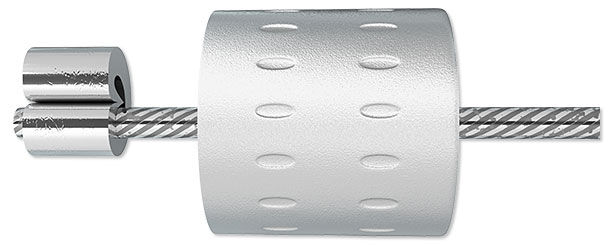 connector on wire with a crimp